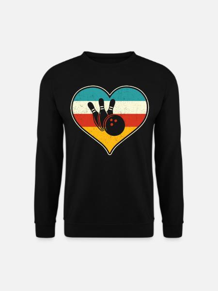 Bowling - Unisex Pullover - Schwarz