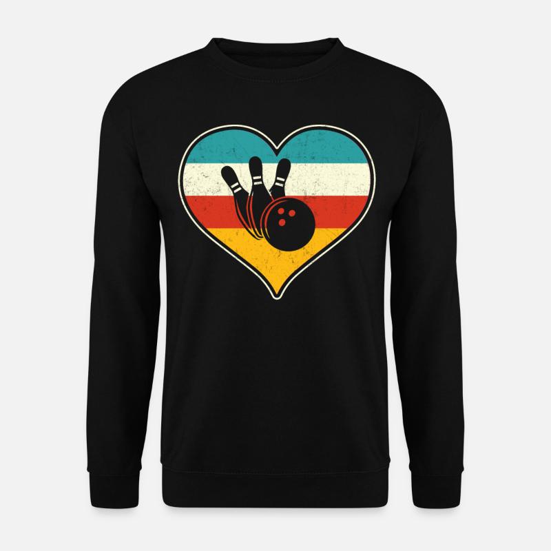 Bowling - Unisex Pullover - Schwarz