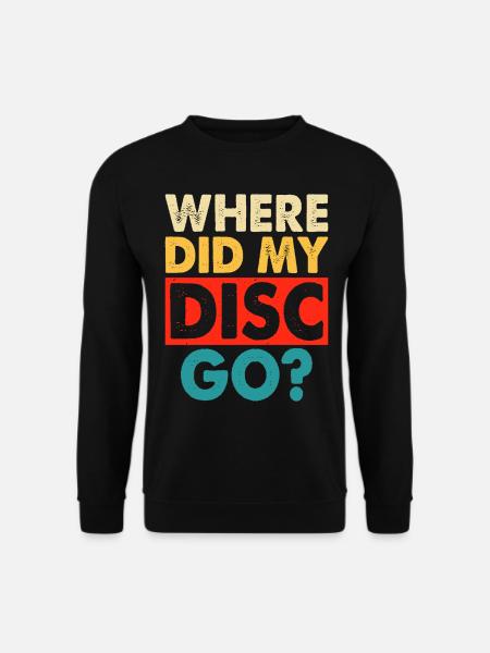 Discgolf Disc Golf - Unisex Sweatshirt - black