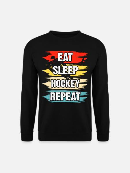 Hockey - Unisex Pullover - Schwarz