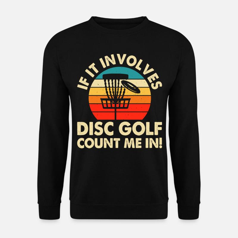 Discgolf Disc Golf - Unisex Sweatshirt - black