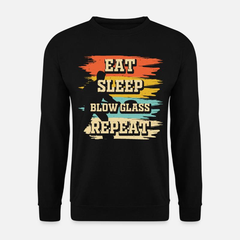 Glasbläser - Unisex Pullover - Schwarz