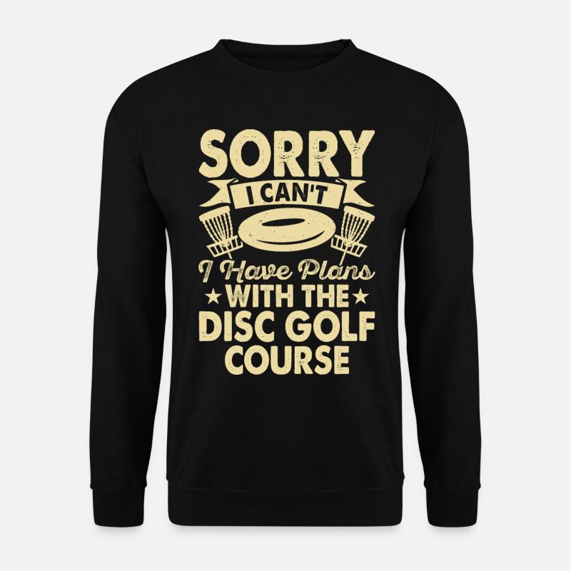 Discgolf Disc Golf - Sweat-shirt Unisexe - noir