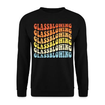 Souffleur - Sweat-shirt Unisexe - noir - Devant - Alina (178cm) & Michal (187cm)