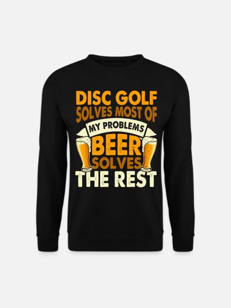 Discgolf Disc Golf - Unisex Sweatshirt - black