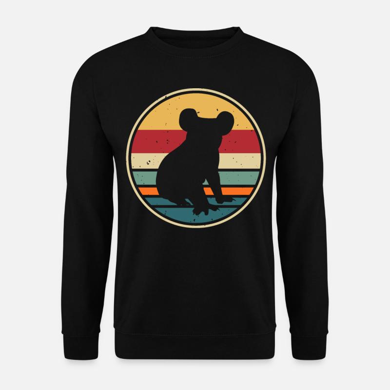 Koala - Unisex Pullover - Schwarz