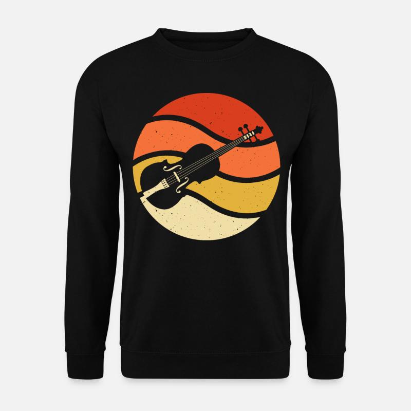 Violine Violinist - Unisex Pullover - Schwarz