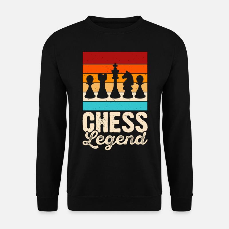 Schach - Unisex Pullover - Schwarz