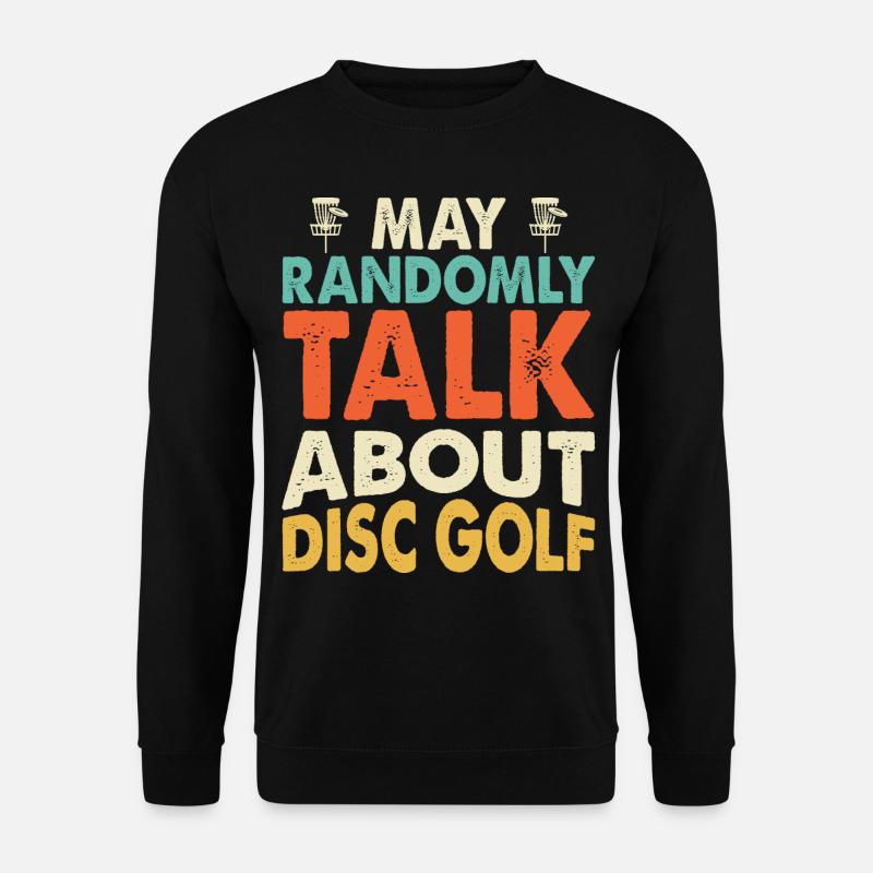 Discgolf Disc Golf - Unisex Sweatshirt - black