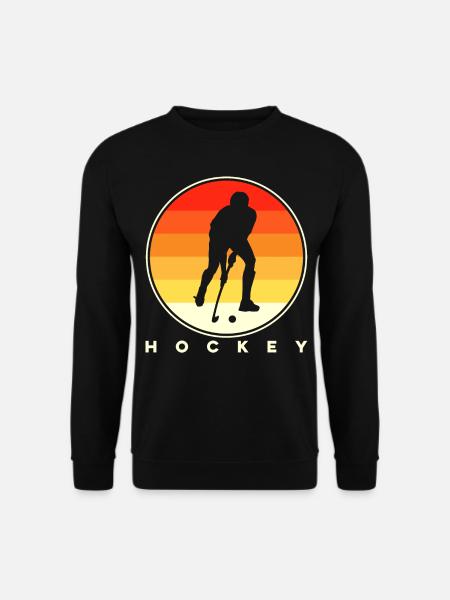 Hockey Eishockey Ice Hockey - Unisex Pullover - Schwarz