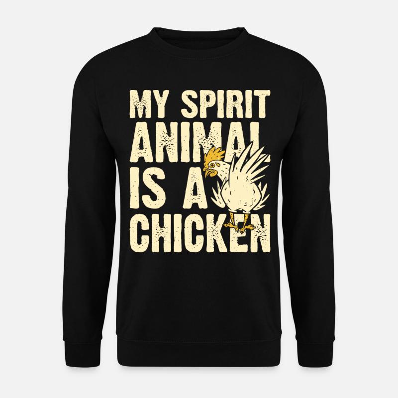 Poulets Poulet - Sweat-shirt Unisexe - noir