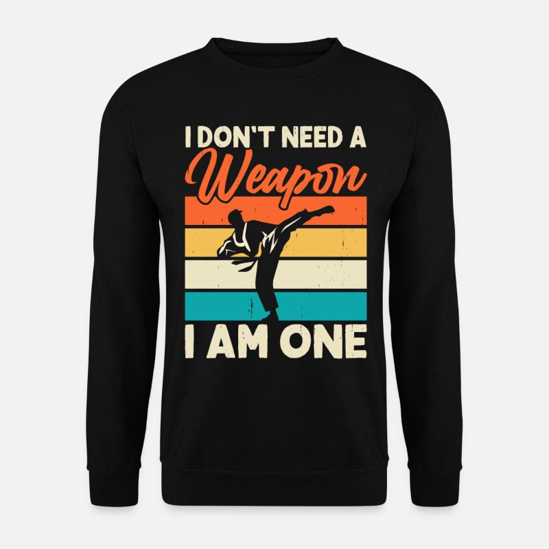 Karate - Unisex Sweatshirt - black