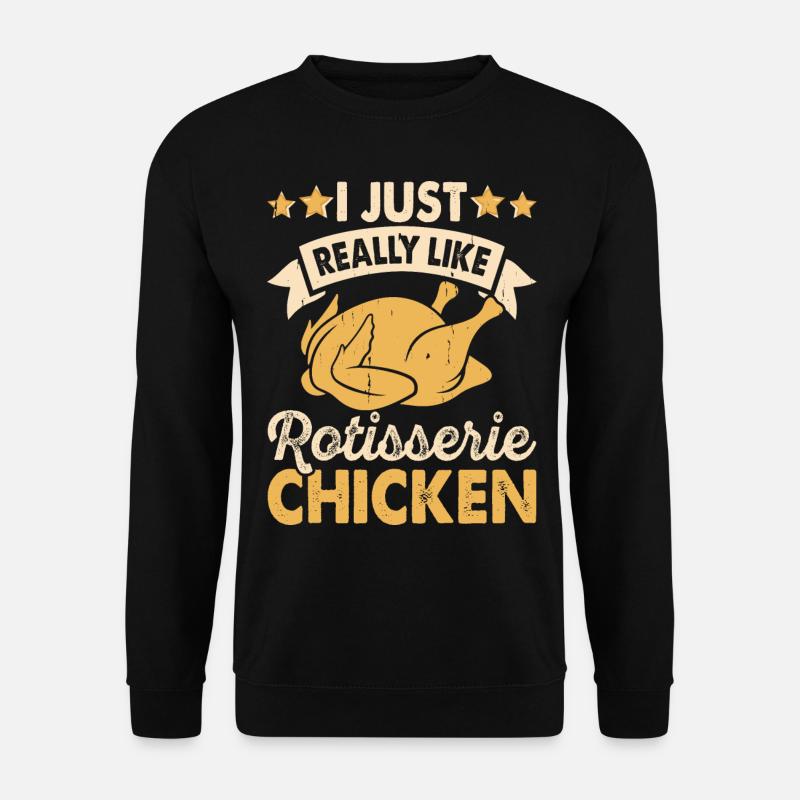 Chickens Chicken - Unisex Sweatshirt - black