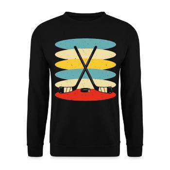 Kayak Kayaker Kayaker - Unisex Sweatshirt - black - Front - Alina (178cm) & Michal (187cm)