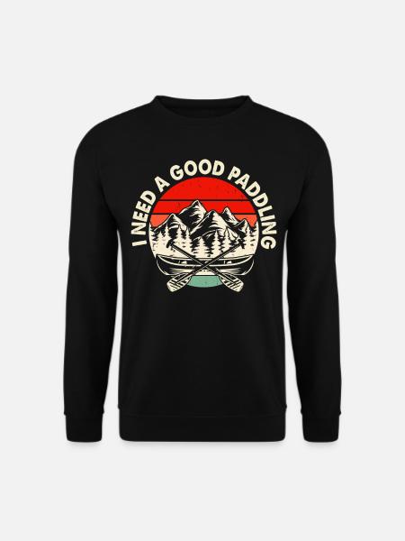 Canoe Canoeist Canoeist - Unisex Sweatshirt - black