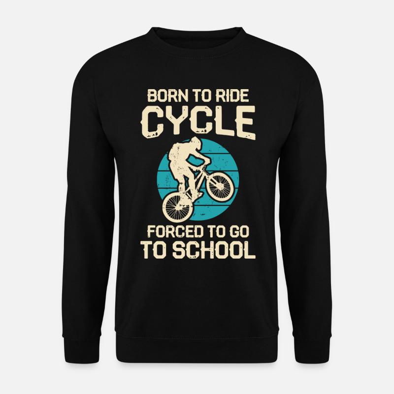 Bicycle Cycling - Unisex Sweatshirt - black
