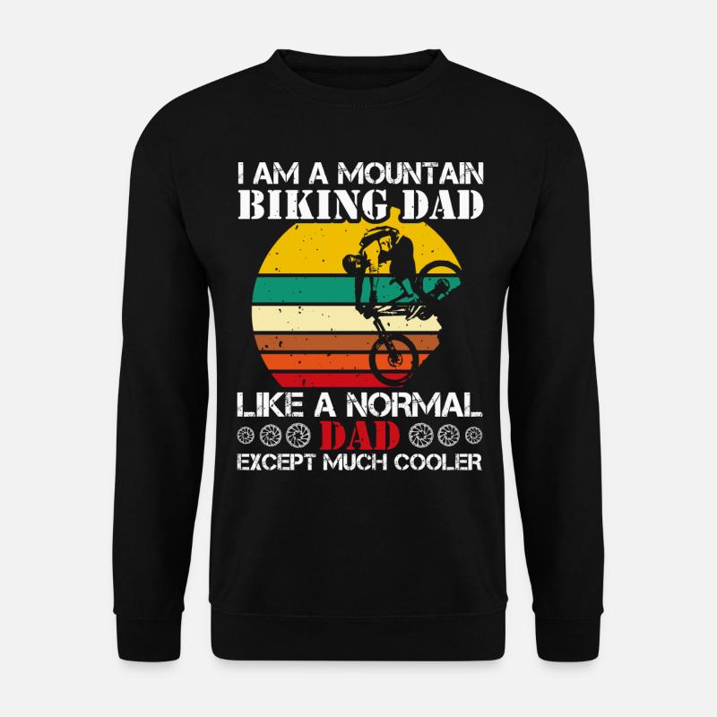 Bicycle Cycling - Unisex Sweatshirt - black