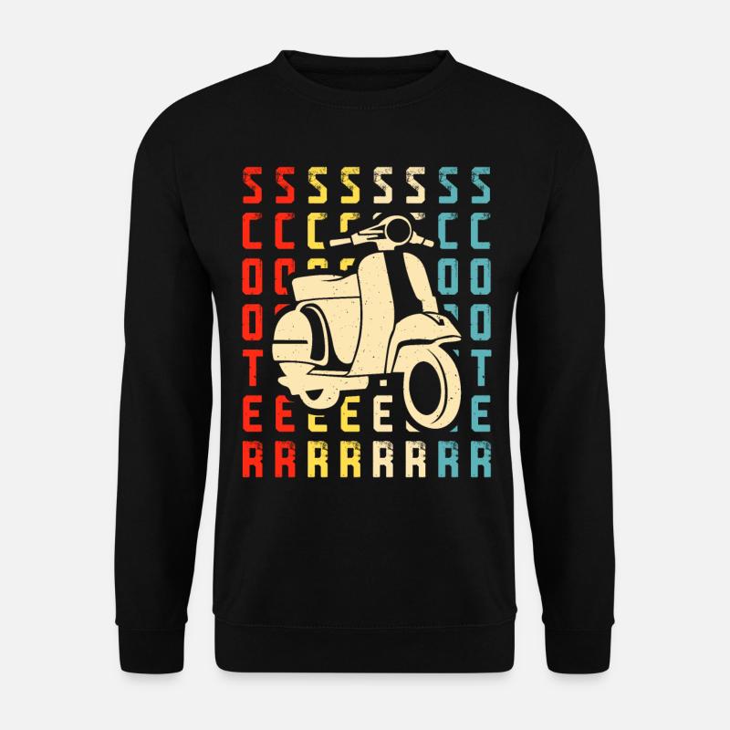 Scooter Scooter Rider Scooter - Unisex Sweatshirt - black