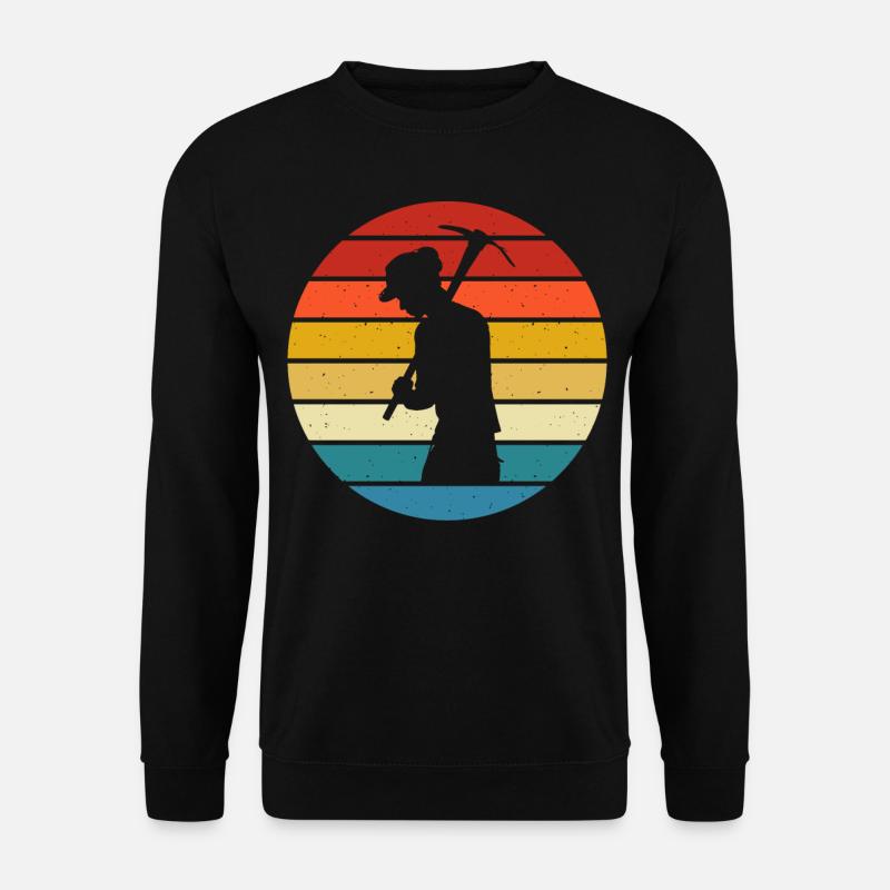 Mining - Unisex Sweatshirt - black