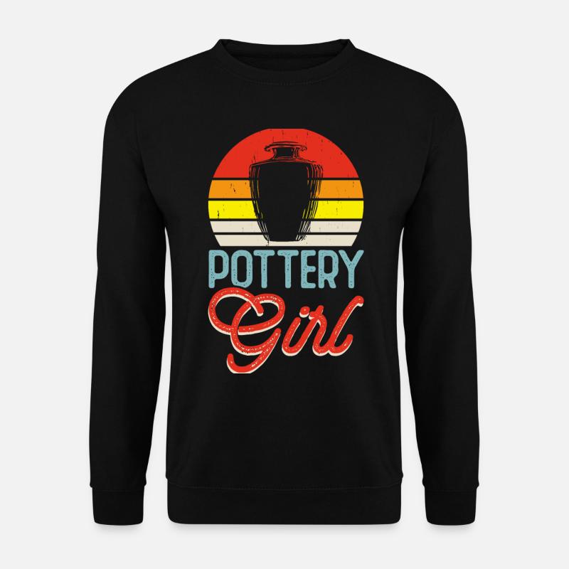 Pottery Pottery Pottery - Unisex Sweatshirt - black