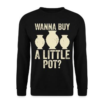 Poterie Poterie Poterie - Sweat-shirt Unisexe - noir - Devant - Alina (178cm) & Michal (187cm)