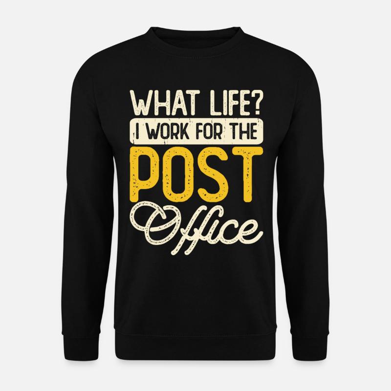 Briefträger Postbote - Unisex Pullover - Schwarz