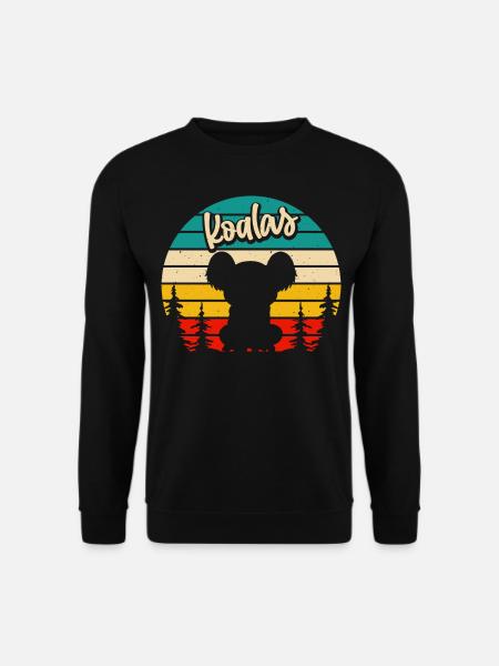 Koala - Unisex Sweatshirt - black