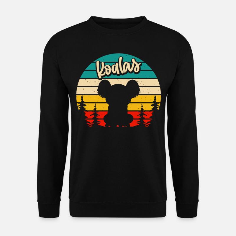 Koala - Unisex Sweatshirt - black