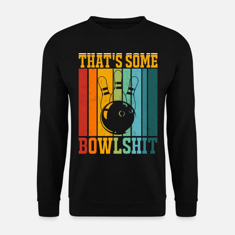 Bowling - Unisex Pullover - Schwarz