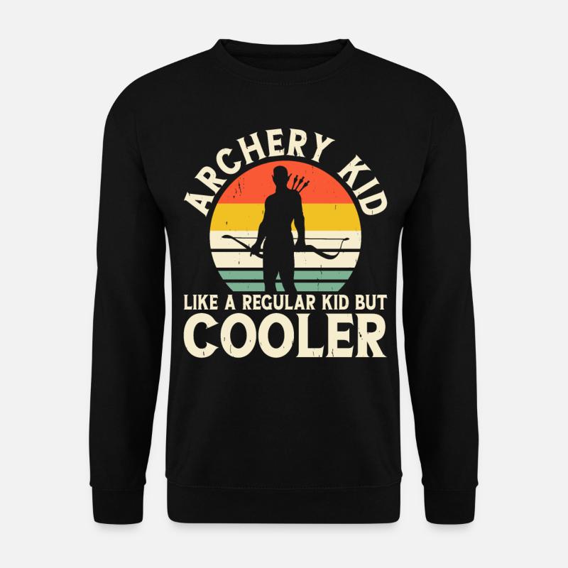 Bogenschütze Bogenschießen - Unisex Pullover - Schwarz