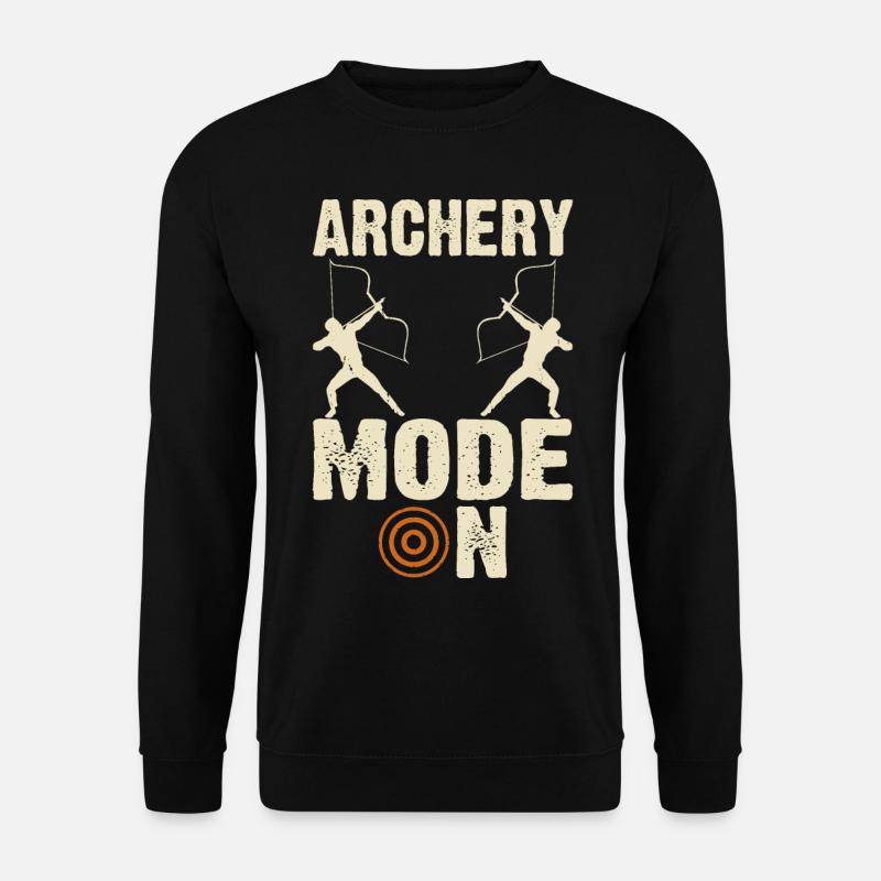 Archer Tir à l’arc - Sweat-shirt Unisexe - noir