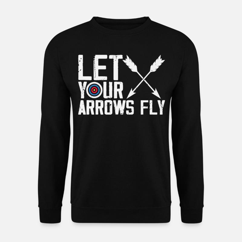 Archer Tir à l’arc - Sweat-shirt Unisexe - noir