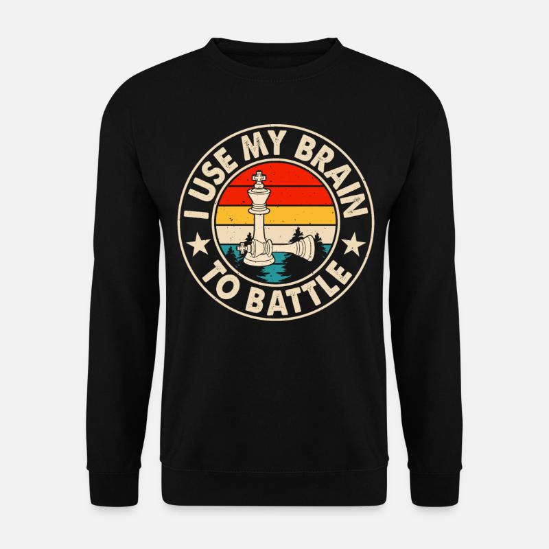 Schach - Unisex Pullover - Schwarz