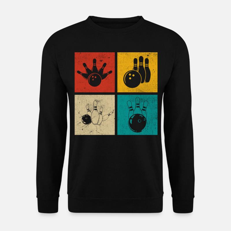 Bowling - Unisex Pullover - Schwarz