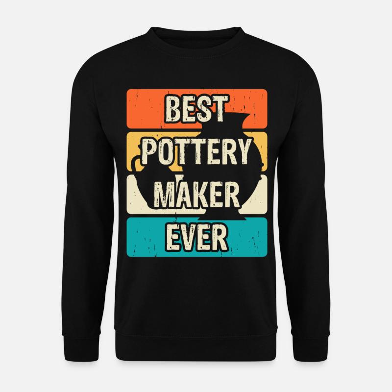 Pottery Pottery Pottery - Unisex Sweatshirt - black
