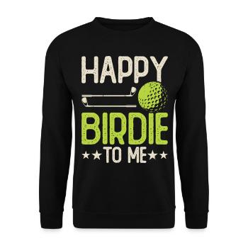 Golf Golfeur - Sweat-shirt Unisexe - noir - Devant - Alina (178cm) & Michal (187cm)