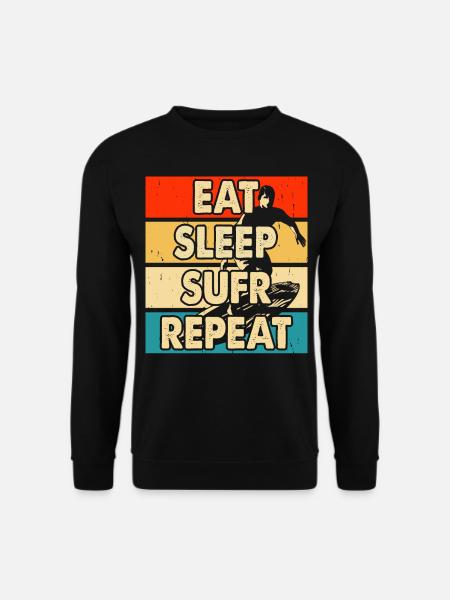 Surfeur - Sweat-shirt Unisexe - noir