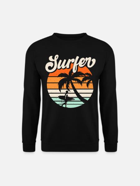 Surfeur - Sweat-shirt Unisexe - noir