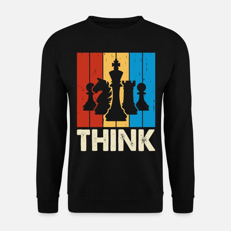 Schach - Unisex Pullover - Schwarz
