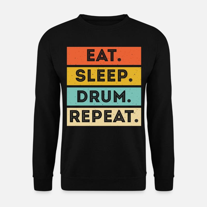 Drums Drummer Drummer - Unisex Sweatshirt - black