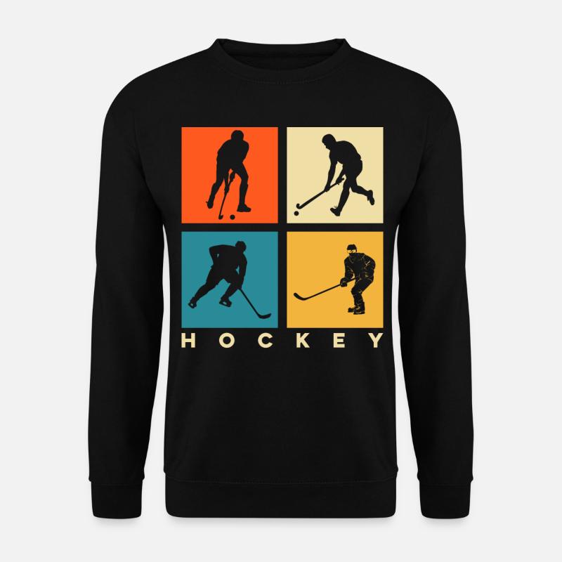 Hockey - Unisex Pullover - Schwarz