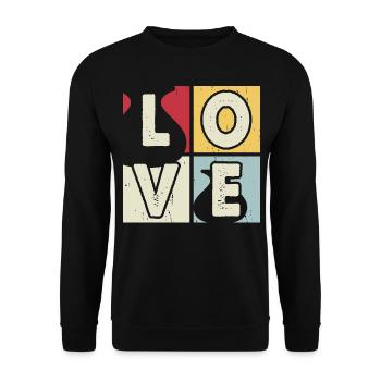 Poterie Poterie Poterie - Sweat-shirt Unisexe - noir - Devant - Alina (178cm) & Michal (187cm)