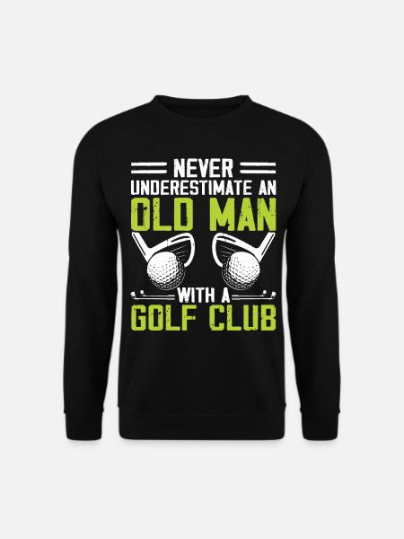 Golf Golfer - Unisex Sweatshirt - black