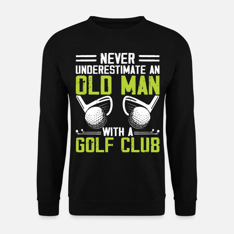 Golf Golfer - Unisex Sweatshirt - black