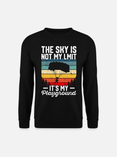 Fallschirmspringer - Unisex Pullover - Schwarz