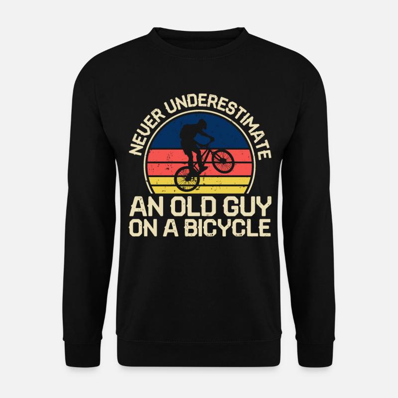 Radfahren Fahrrad - Unisex Pullover - Schwarz