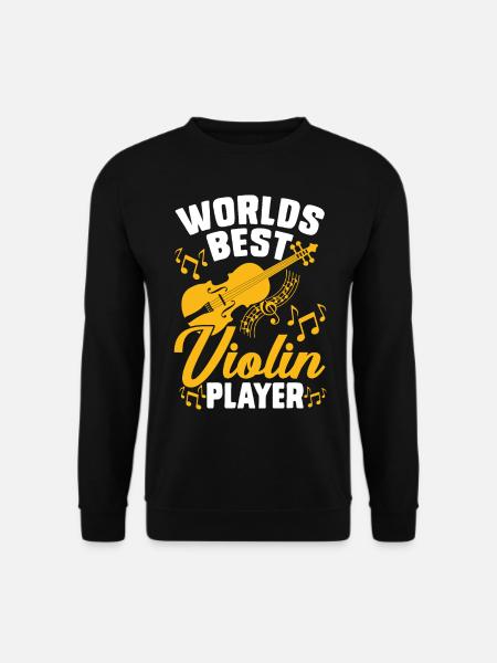 Violin Violinist - Unisex Sweatshirt - black