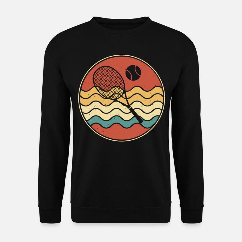 Tennis - Unisex Pullover - Schwarz