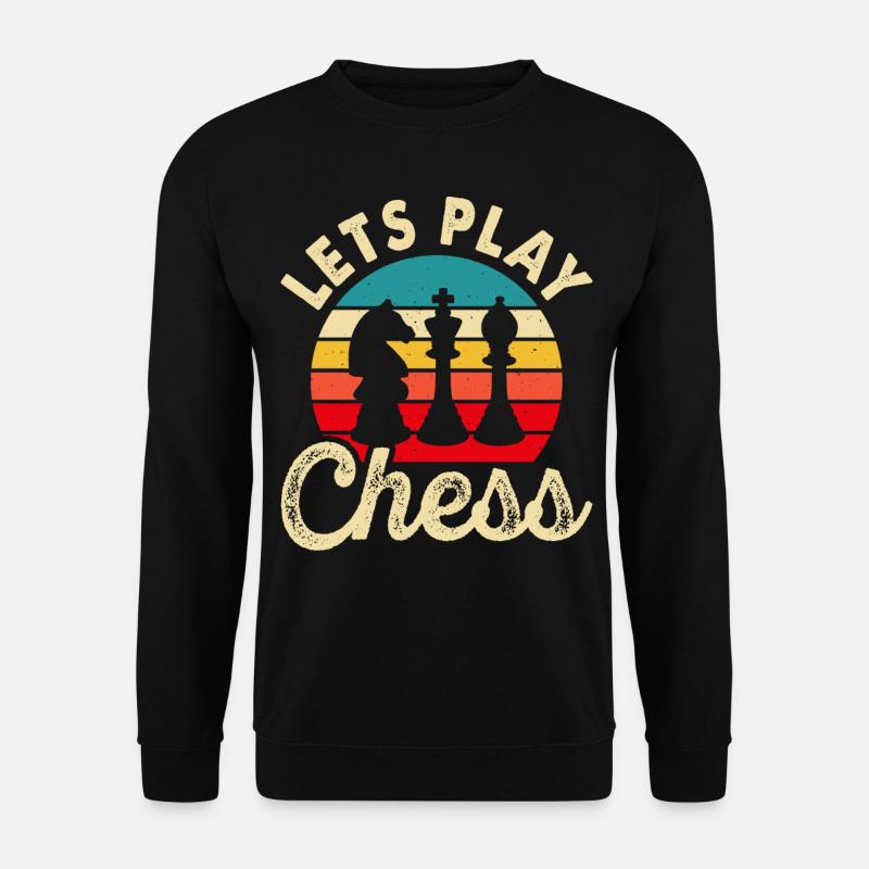 Échecs - Sweat-shirt Unisexe - noir