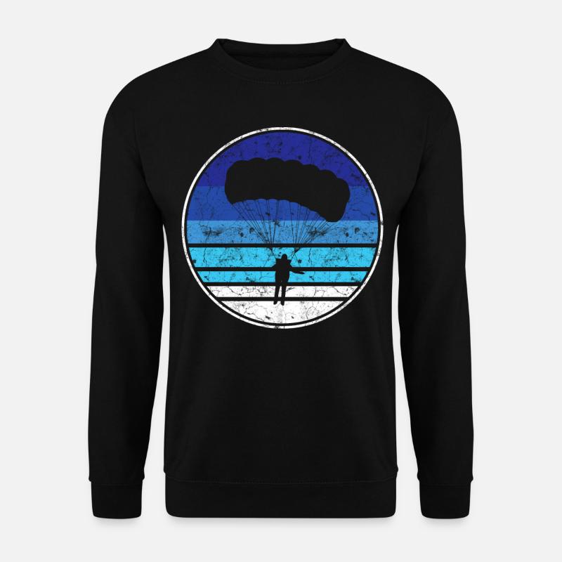 Skydiving - Unisex Pullover - Schwarz